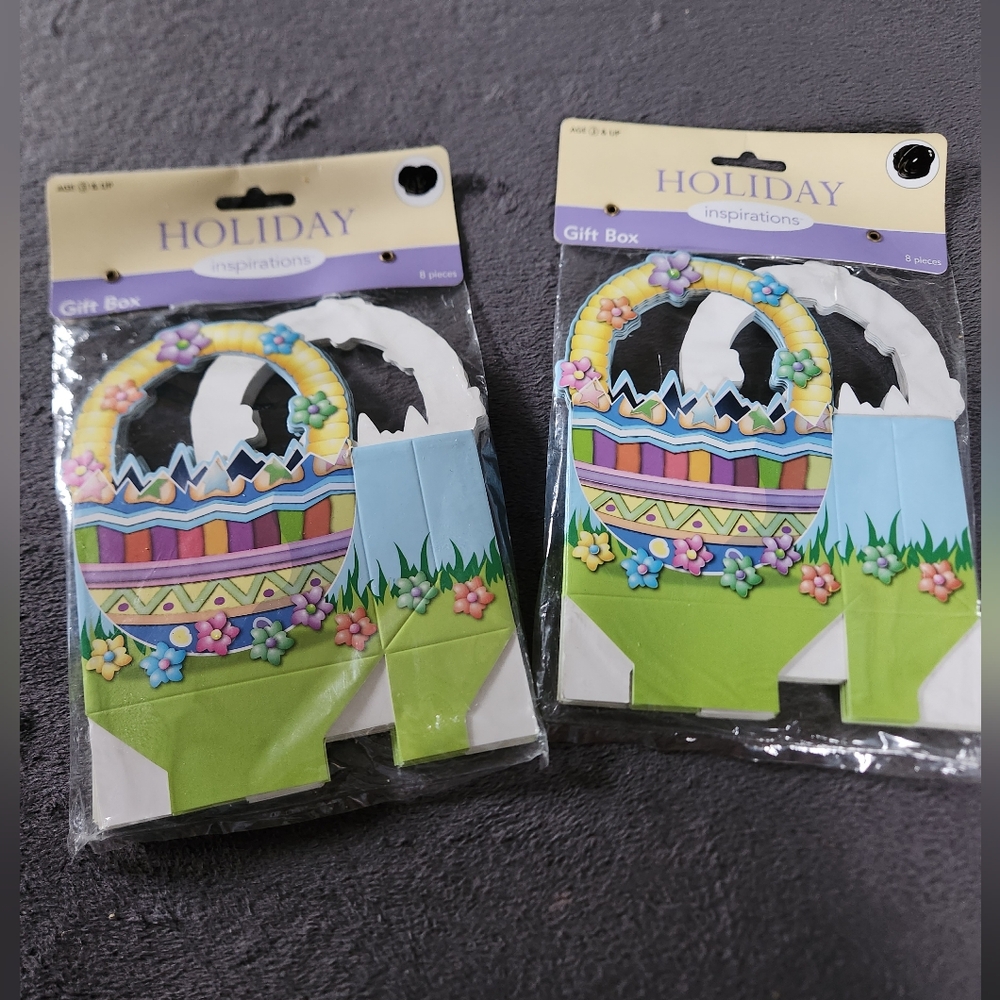 Vintage Easter HOLIDAY Treat Gift Boxes